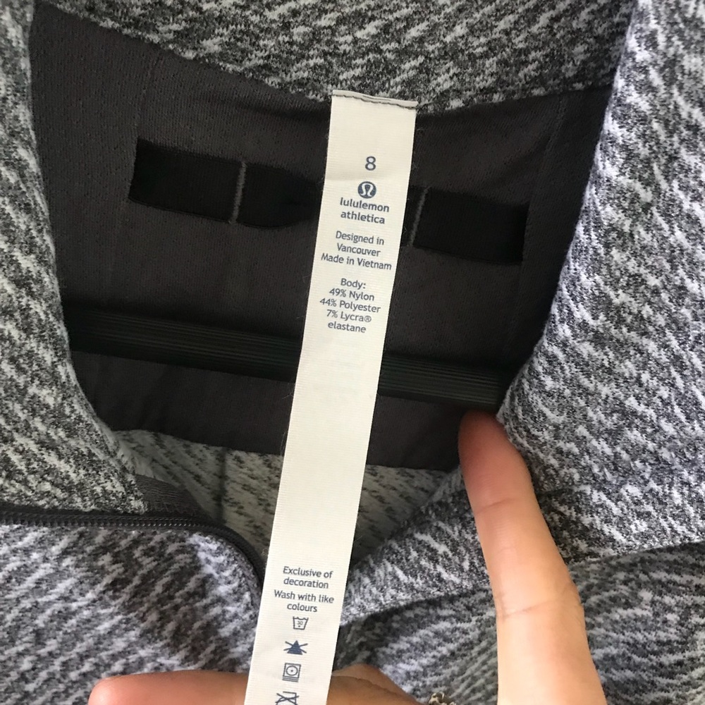 Lululemon Outrun 1/2 Zip Hazy Heather - Picture 7 of 8